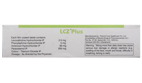 LCZ Plus Tablet image