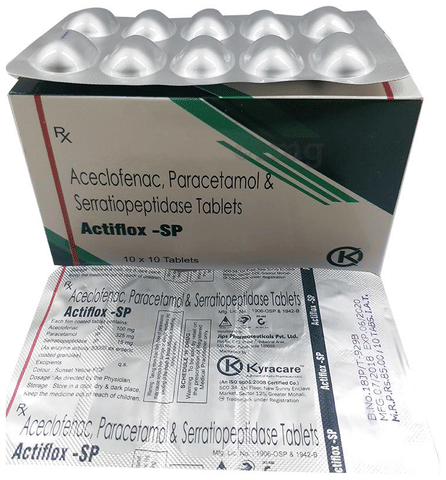 Actiflox-SP Tablet image