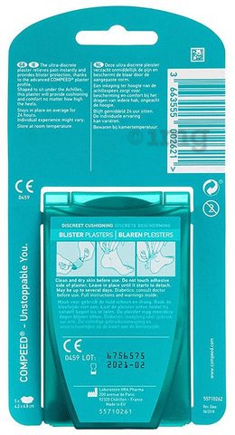 Compeed high clearance heel blister plaster