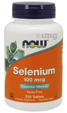 Now Foods Selenium 100mcg Tablet image