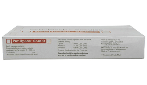 Panlipase 25000 Capsule image