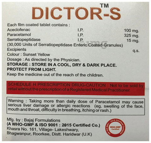 Dictor-S Tablet image