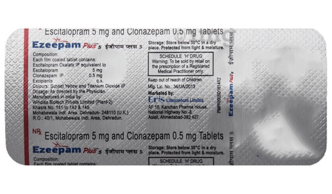 Ezeepam Plus 5 Tablet image