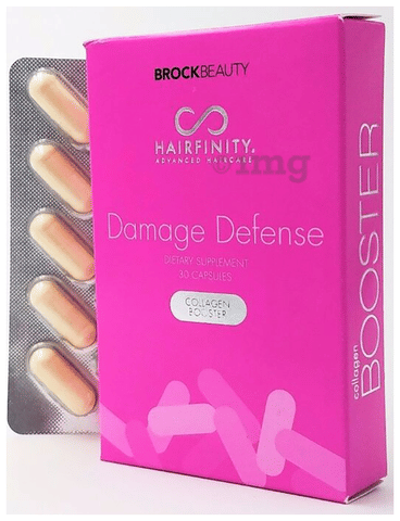 Hairfinity Damage Defense Collagen Booster: Buy strip of 30 ...