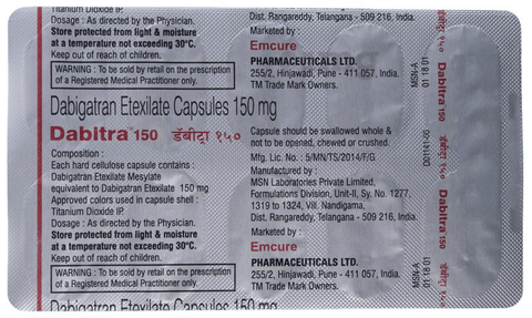 Dabitra 150 Capsule image