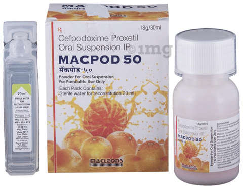 Macpod 50 Oral Suspension