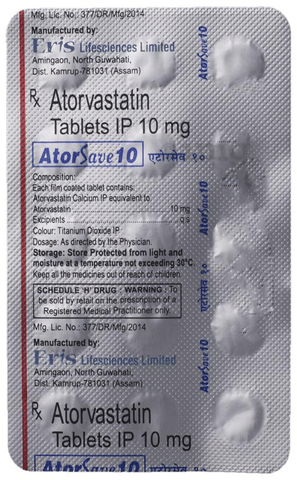 ATORsave 10 Tablet image