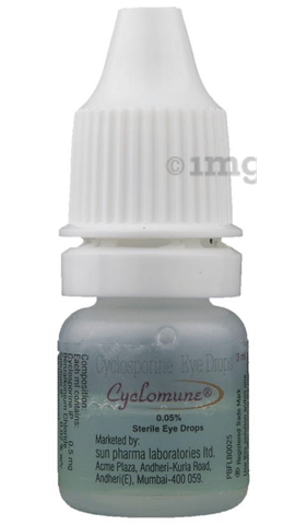 Cyclomune 0.05% Eye Drop image Cyclomune 0.05% Eye Drop image