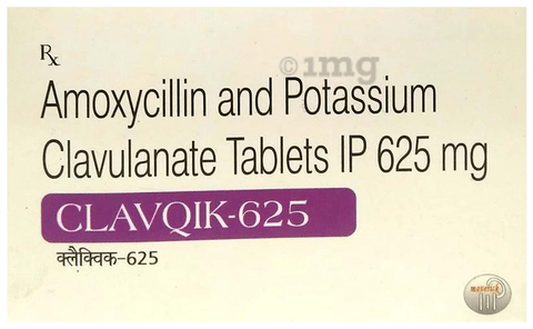 Clavqik 625 Tablet image