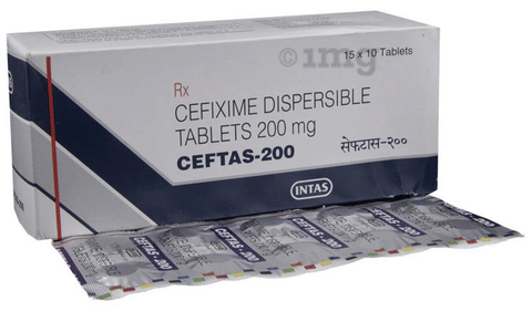 Ceftas 200 Tablet image Ceftas 200 Tablet image