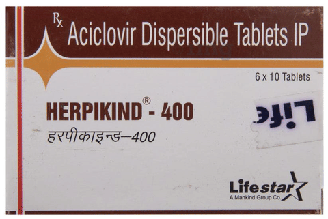 Herpikind 400 Tablet DT image Herpikind 400 Tablet DT image