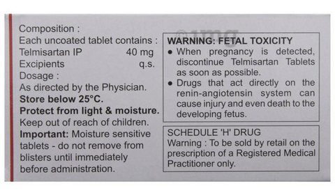 Temsan 40 Tablet image