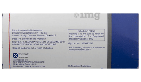 Dilzem 30 Tablet CR image