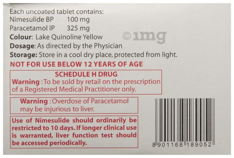 Nimulid-HF Tablet image