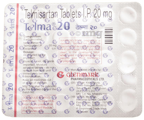 Telma 20 Tablet image