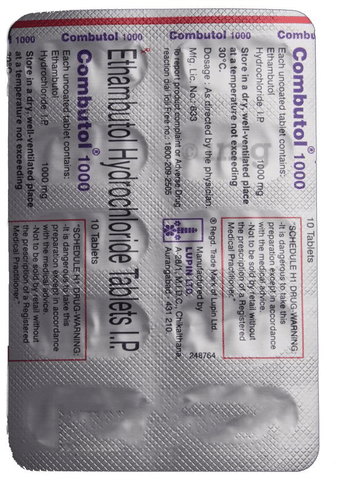Combutol 1000 Tablet image