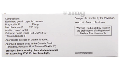 Mahagaba-M 75 Capsule image