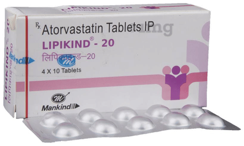 Lipikind 20 Tablet image
