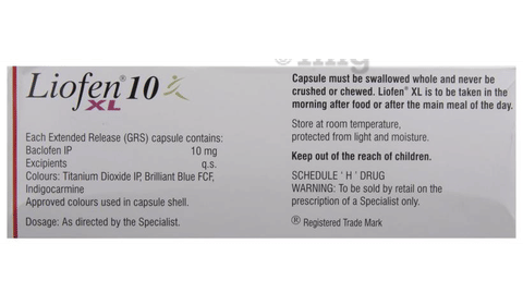 Liofen XL 10 Capsule image