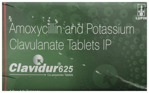 Clavidur 625 Tablet image
