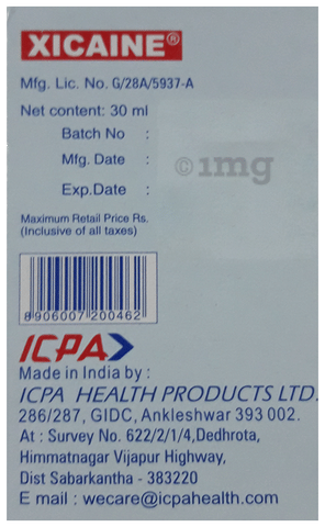 Xicaine Injection image