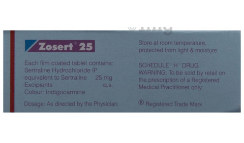 ZOsert 25 Tablet image ZOsert 25 Tablet image