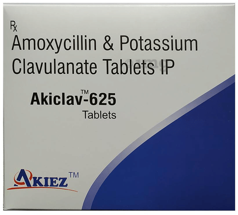 Akiclav 625 Tablet image