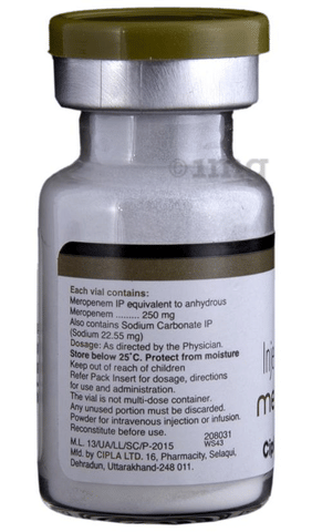 Merocrit 250mg Injection image Merocrit 250mg Injection image