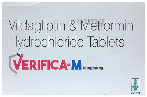 Verifica-M 500mg/50mg Tablet image