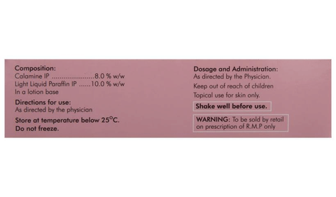 Dermocalm Calamine & Light Liquid Paraffin Lotion image