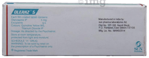 Tab store oleanz 5mg