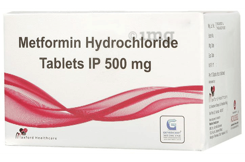 Genericart Metformin Hydrochloride 500mg Tablet image