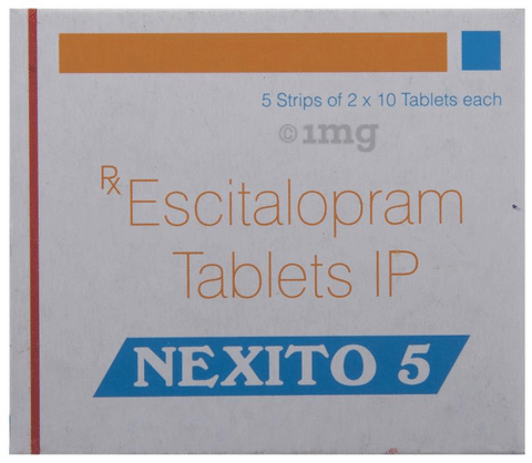 Nexito 5 Tablet View Uses Side Effects Price and Substitutes 1mg
