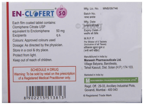 EN-Clofert 50 Tablet image