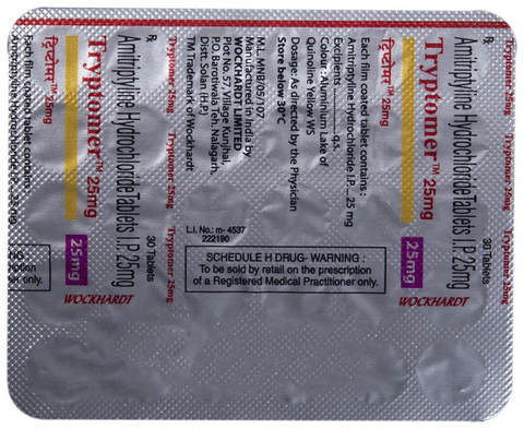 Tryptomer 25mg Tablet image