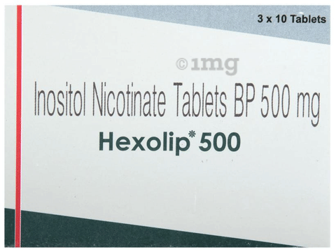 Hexolip 500 Tablet image
