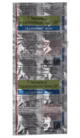 Telmikind-H 80 Tablet image