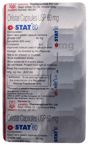 O-Stat 60 Capsule image