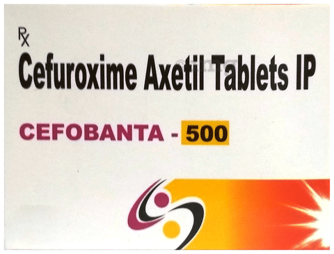 Cefobanta 500 Tablet image