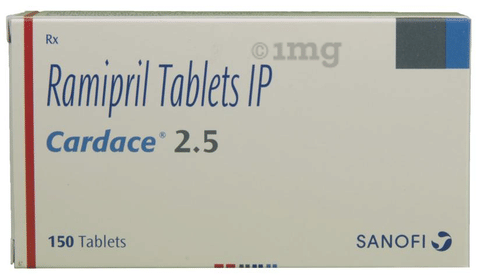 Cardace 2.5 Tablet image Cardace 2.5 Tablet image