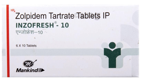 इनज़ोफ्रेश 10 टैबलेट image