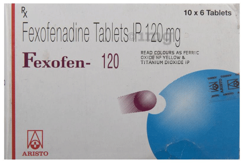 Fexofen 120 Tablet image