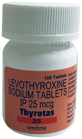 Thyrotas 25 Tablet image Thyrotas 25 Tablet image