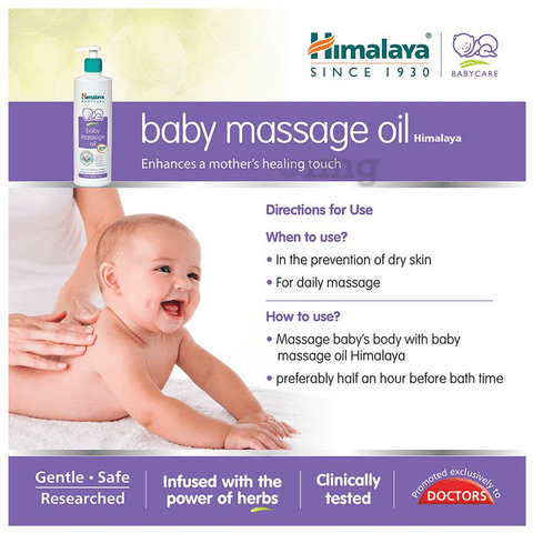 Himalaya since 1930 baby massage oil sales