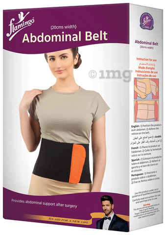 Flamingo Abdominal Belt Medium: Buy packet of 1.0 Belt at best price in  India