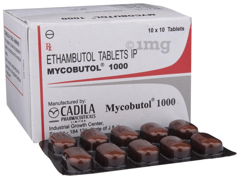 Mycobutol 1000 Tablet image