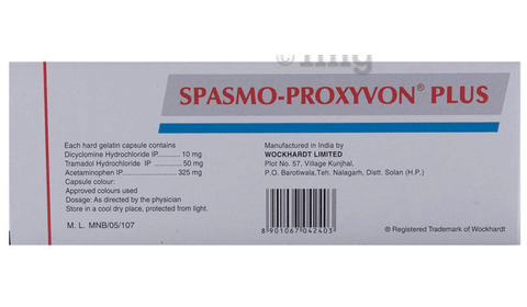 Spasmo-Proxyvon Plus Capsule image