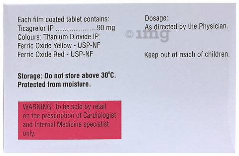 Ticabid 90mg Tablet image