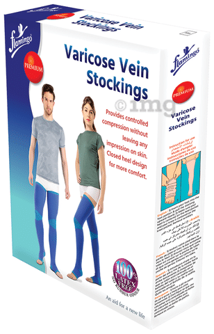 Flamingo Premium Vein Stockings Large: Buy box of 1.0 Pair of Stockings at  best price in India