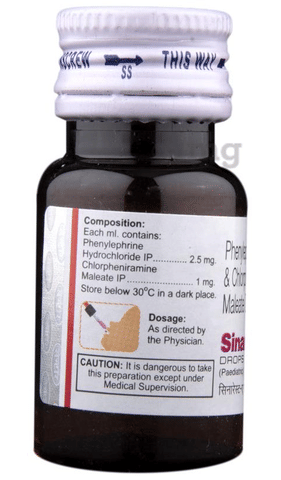 Sinarest AF Paediatric Drops image